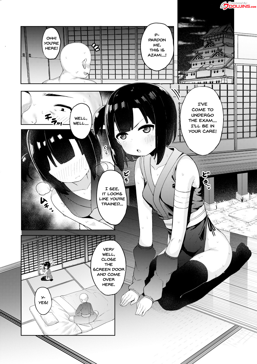 Hentai Manga Comic-Until The Female Ninja Azami Falls-Read-3